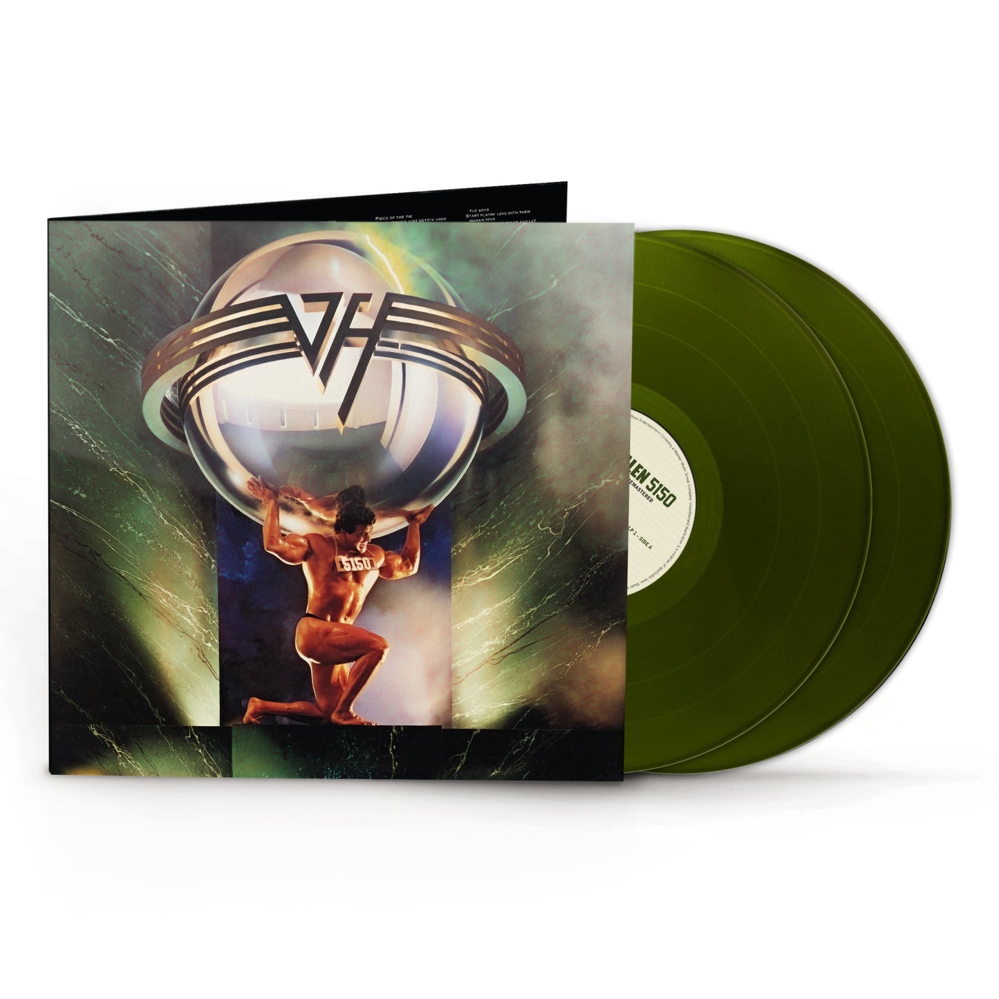 Van Halen - 5150 2xLP green vinyl record (indie exclusive)