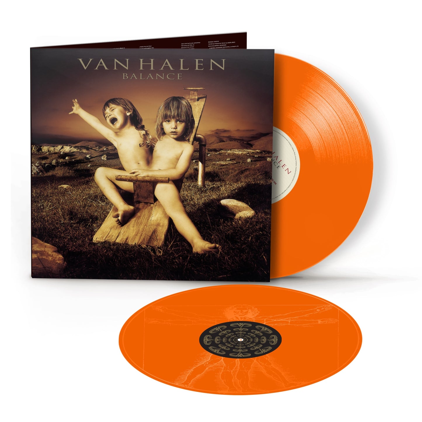 Van Halen - Balance expanded edition LP record (orange vinyl)