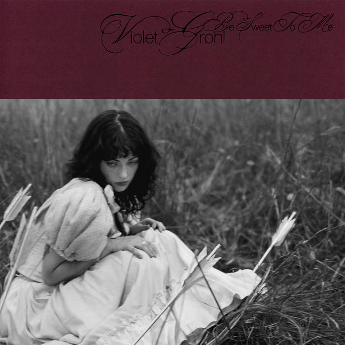 Violet Grohl - Be Sweet to Me LP record ("blueberry jam" vinyl)