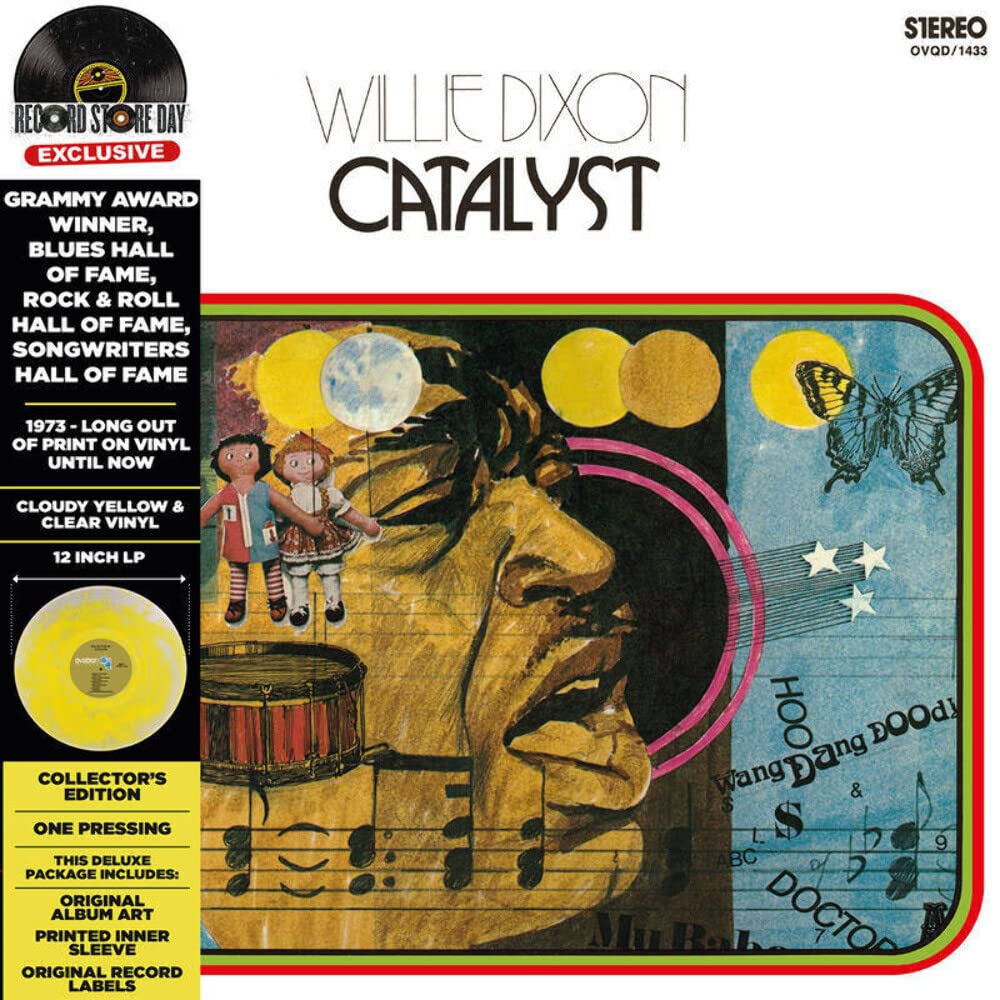 Willie Dixon - Catalyst LP cloudy yellow & clear vinyl record (RSD 2023)