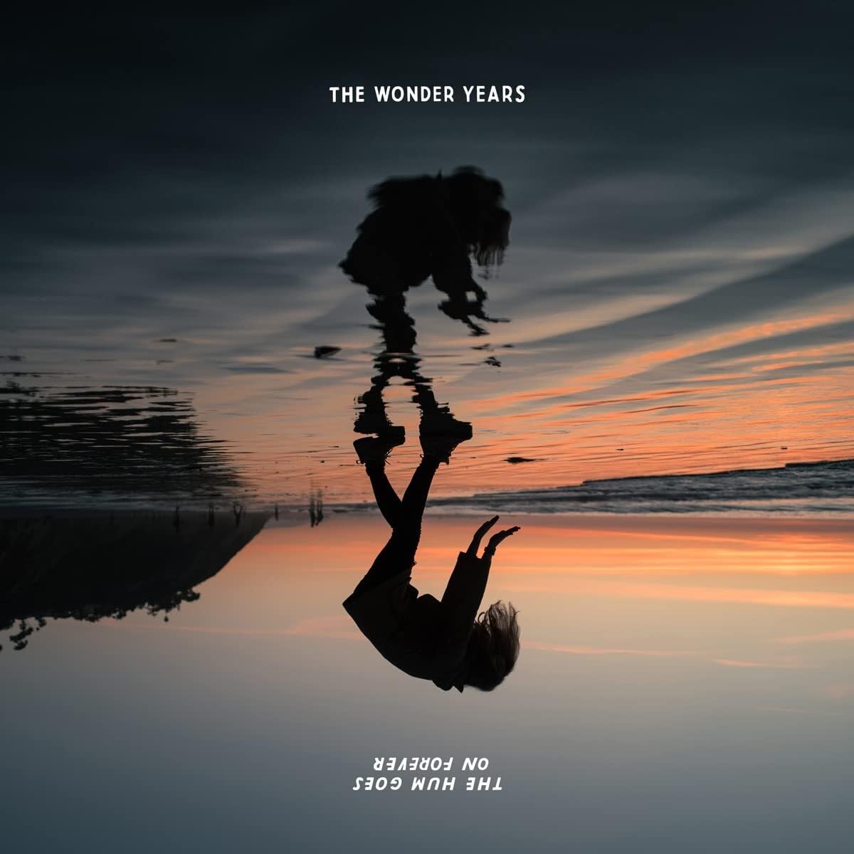 The Wonder Years - The Hum Goes on Forever LP record (translucent blue vinyl)