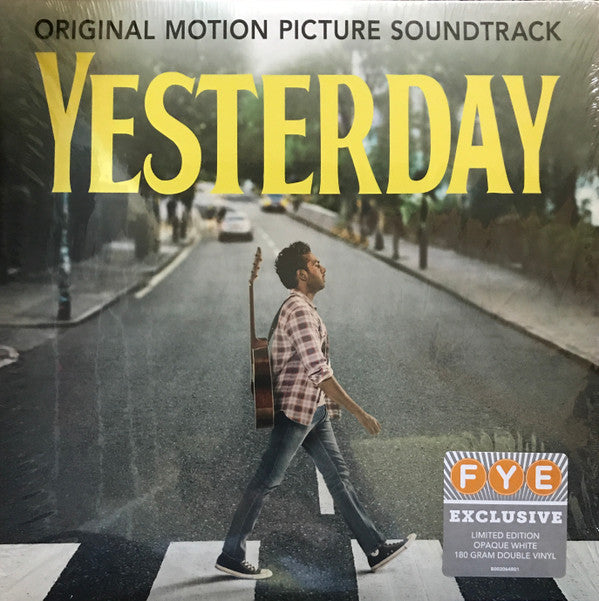 Yesterday soundtrack LP record (white vinyl)