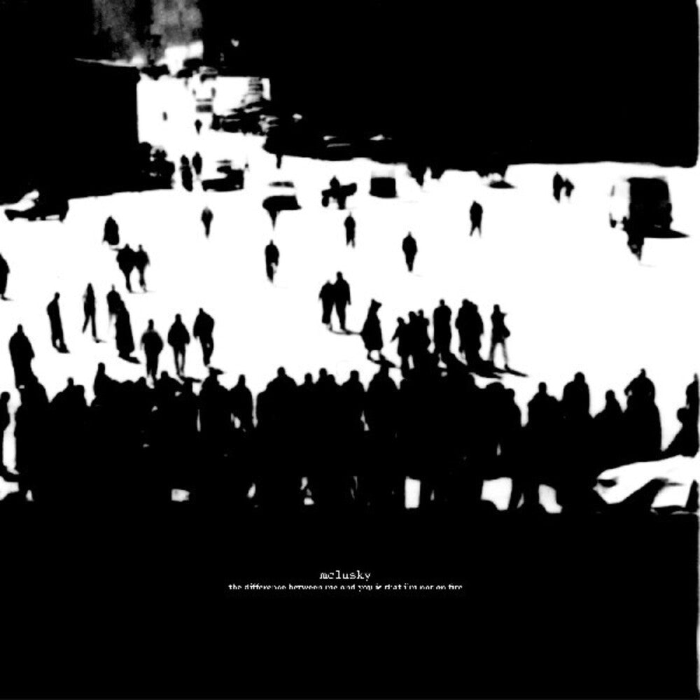 mclusky - The Difference Between Me And You Is That I'm Not On Fire LP vinyl record