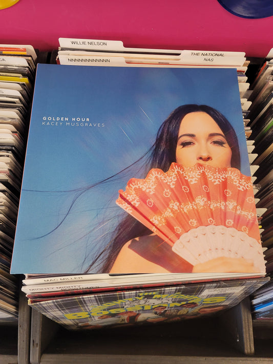 USED: Kacey Musgraves - Golden Hour LP record (clear vinyl)