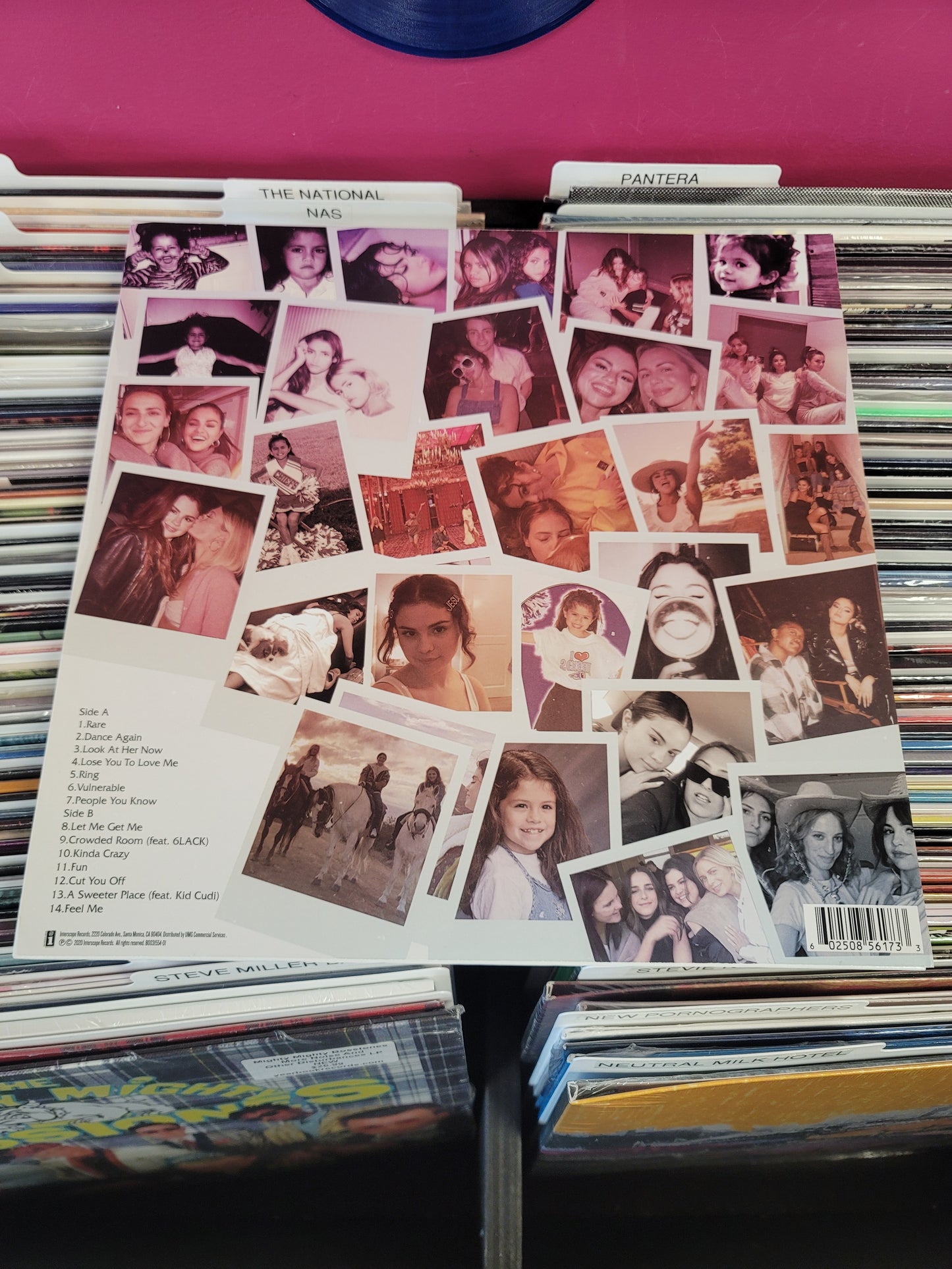 USED: Selena Gomez - Rare LP vinyl record