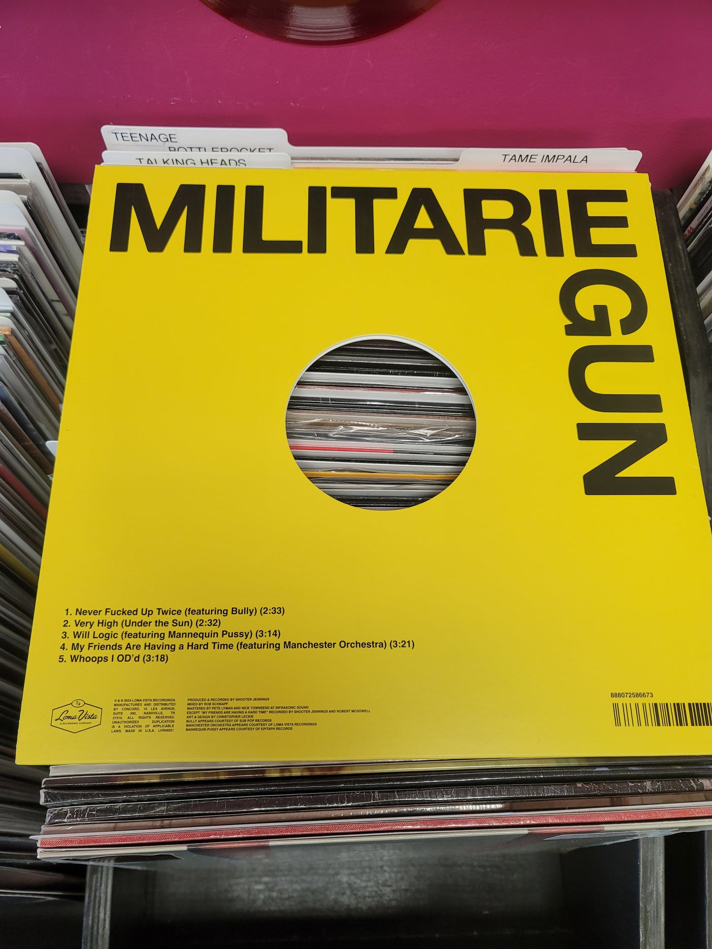 USED: Militarie Gun - Life Under The Sun 12" vinyl EP