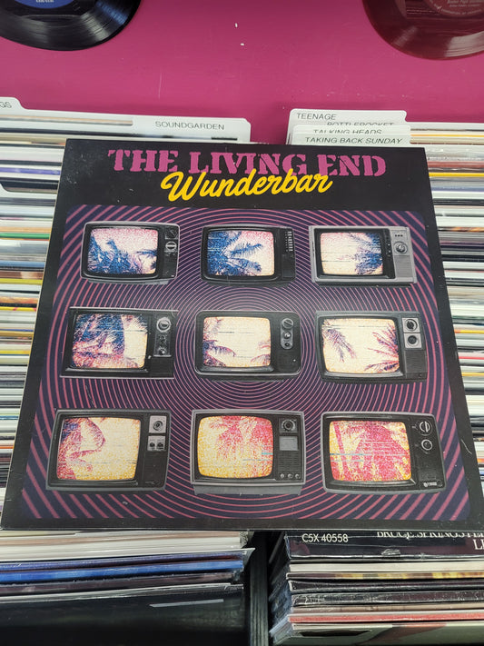 USED: The Living End - Wunderbar LP record (purple vinyl)