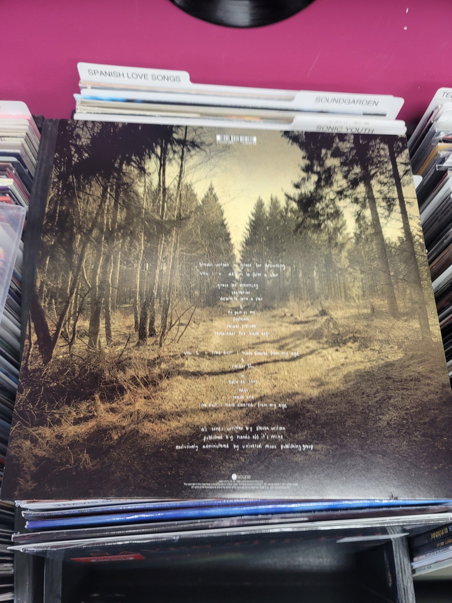 USED: Steven Wilson - Grace For Drowning LP vinyl record