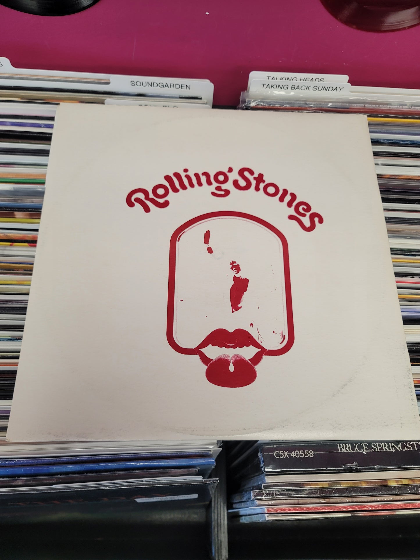 USED: Rolling Stones - Bright Lights, Big City LP vinyl record