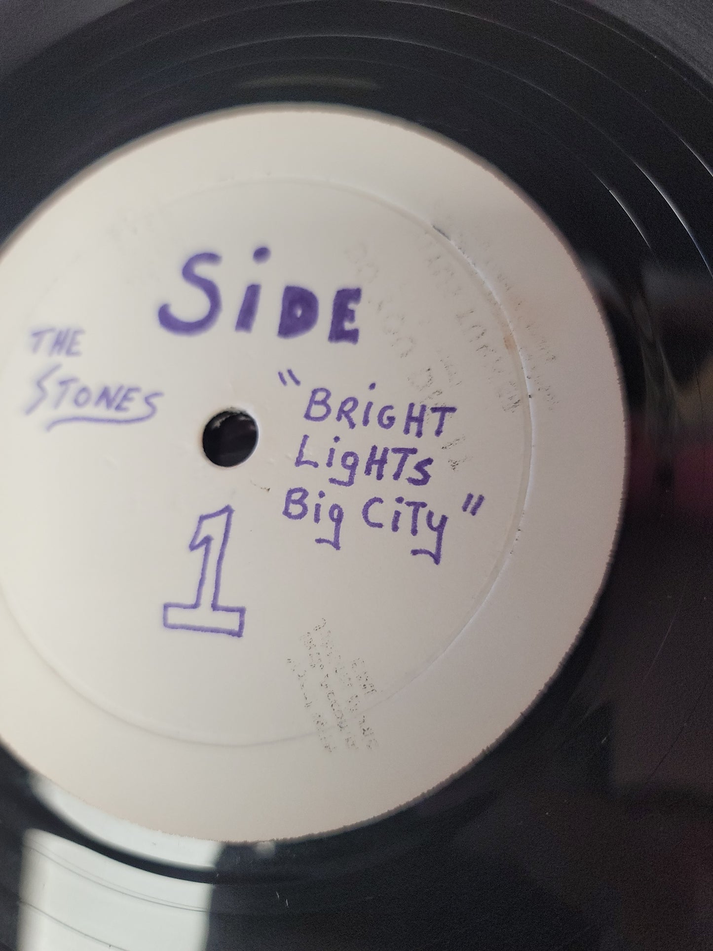 USED: Rolling Stones - Bright Lights, Big City LP vinyl record