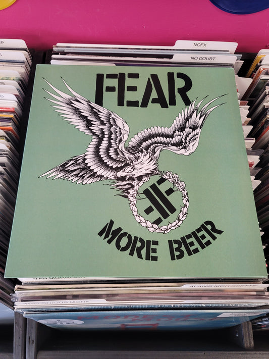 USED: Fear - More Beer LP triple record edition (green vinyl)