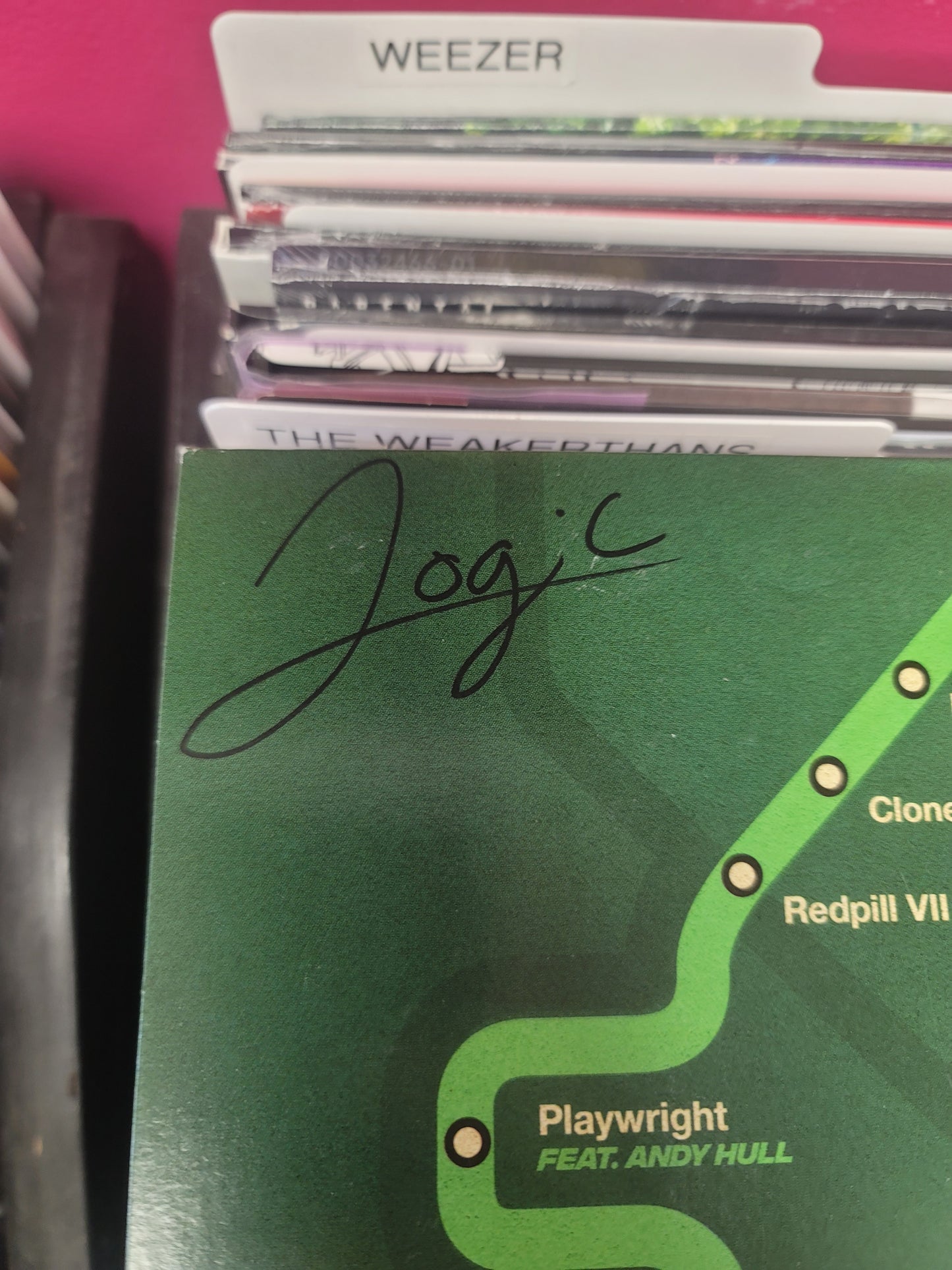 USED: Logic - College Park LP record (Spotify exclusive green vinyl)