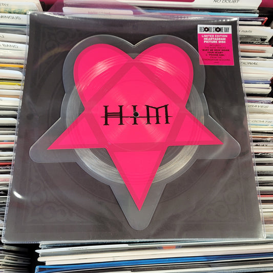 USED: H.I.M. - Bury Me Deep Inside Your Heart 12" vinyl picture disc