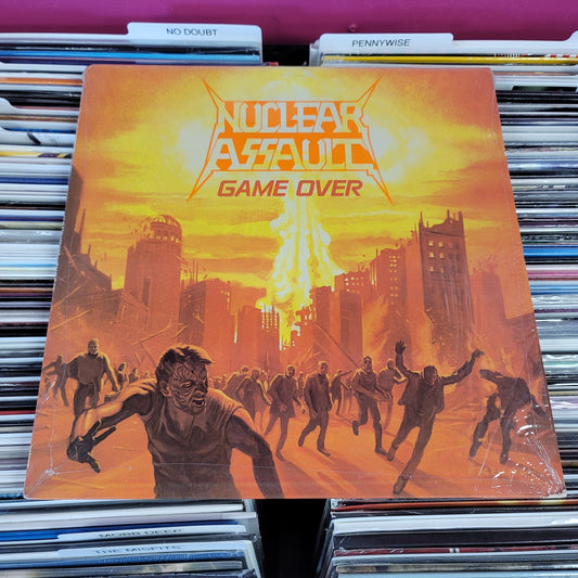 USED: Nuclear Assault - Game Over LP vinyl record