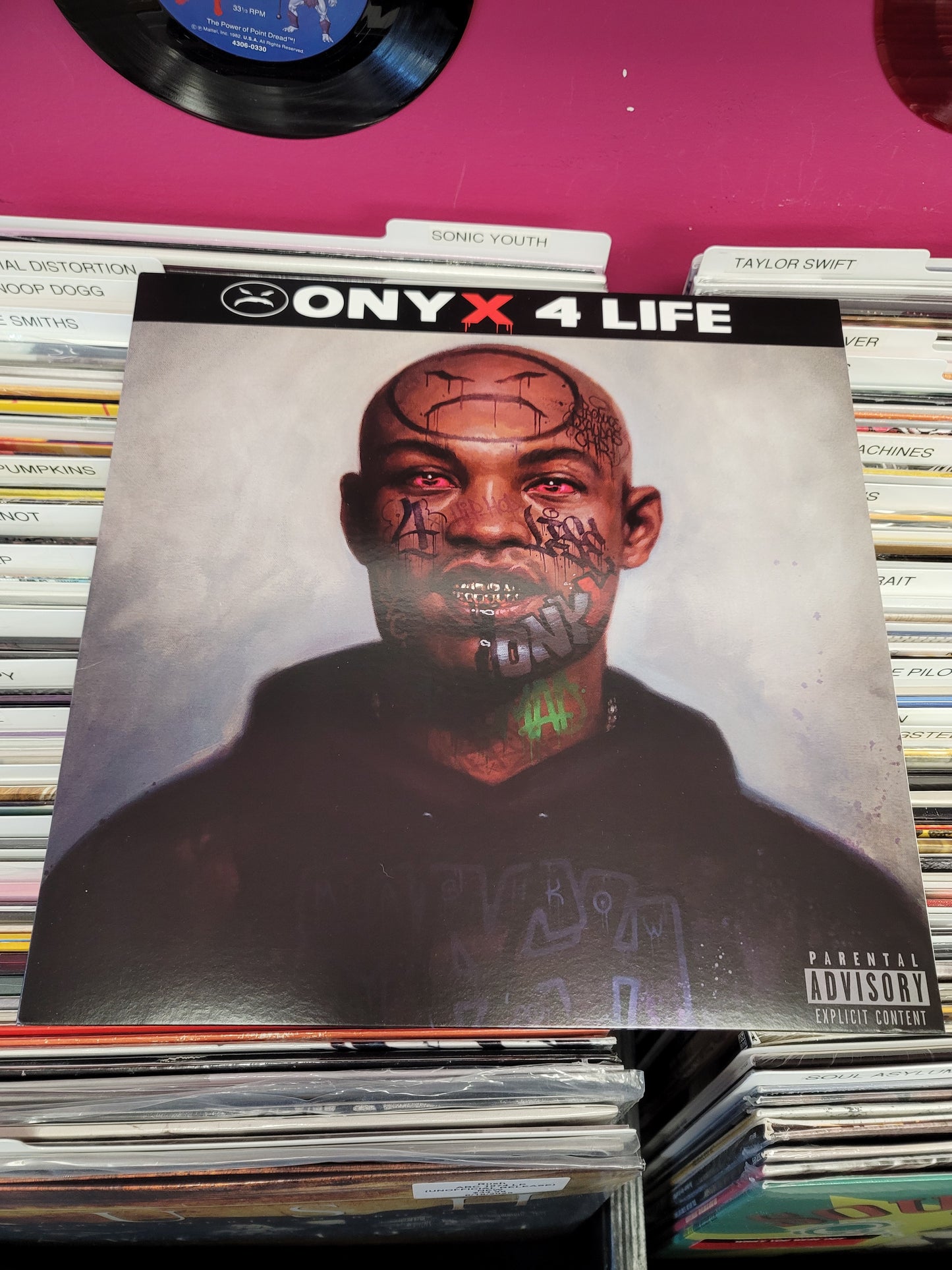 USED: Onyx - Onyx 4 Life LP record (orange vinyl)