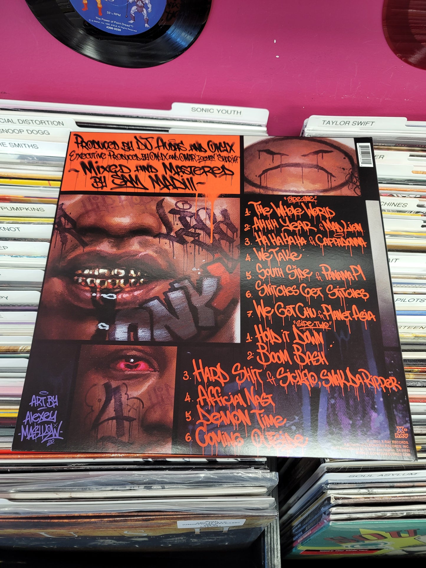 USED: Onyx - Onyx 4 Life LP record (orange vinyl)