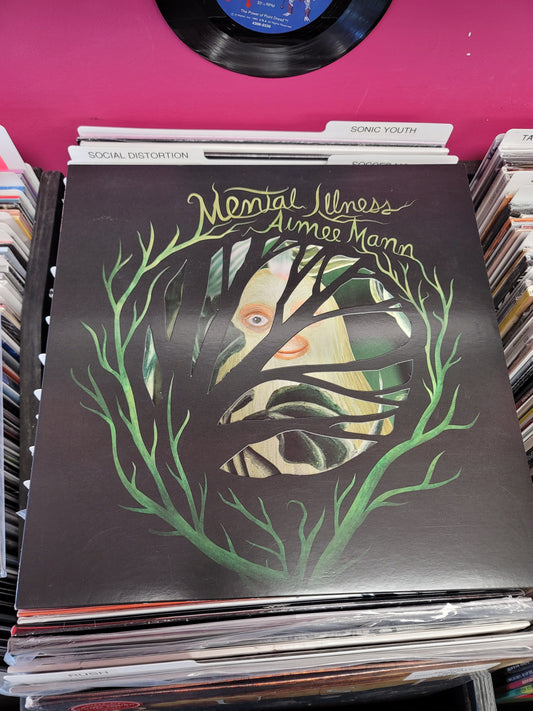 USED: Aimee Mann - Mental Illness LP record (pink vinyl)