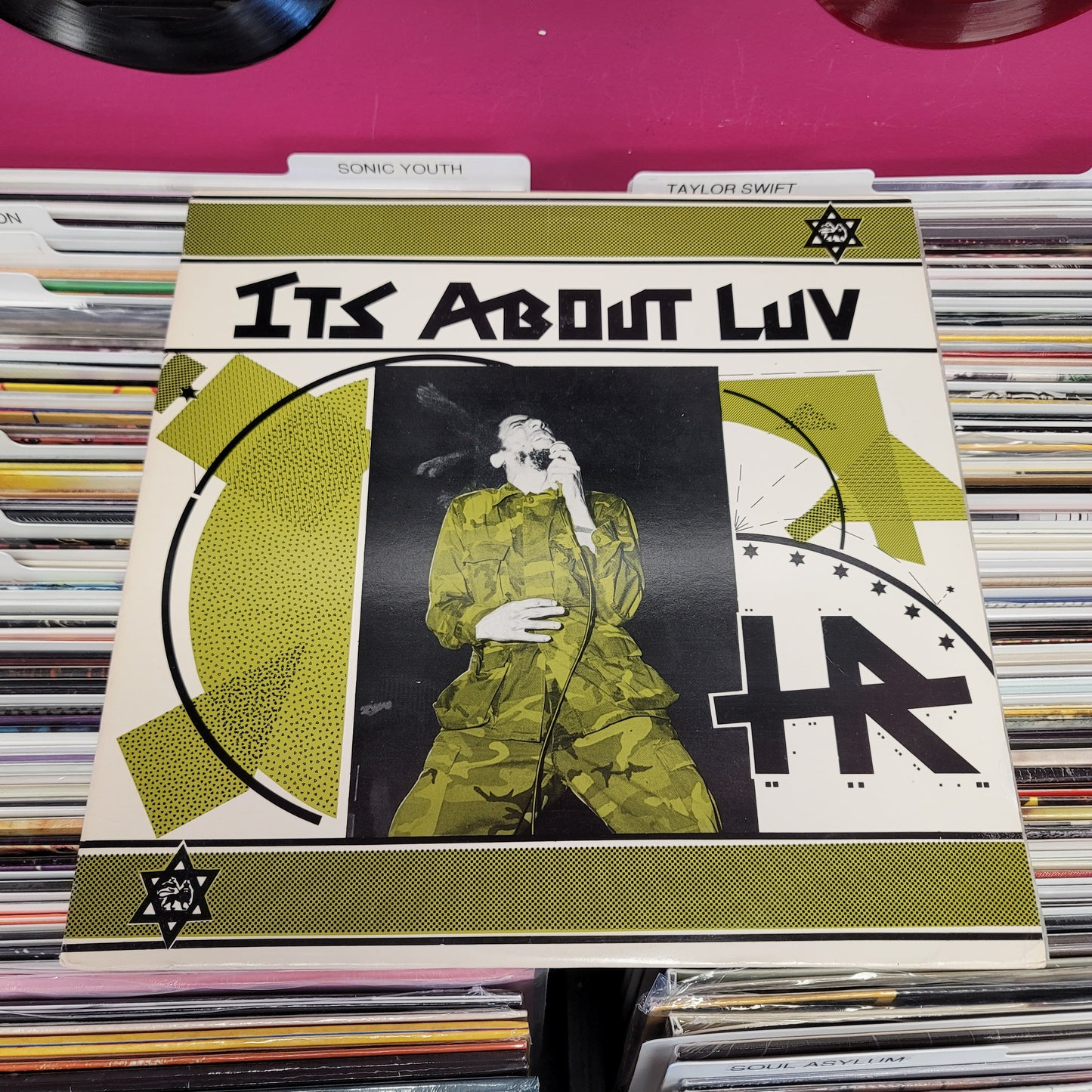 USED: HR - It's About Luv LP vinyl record
