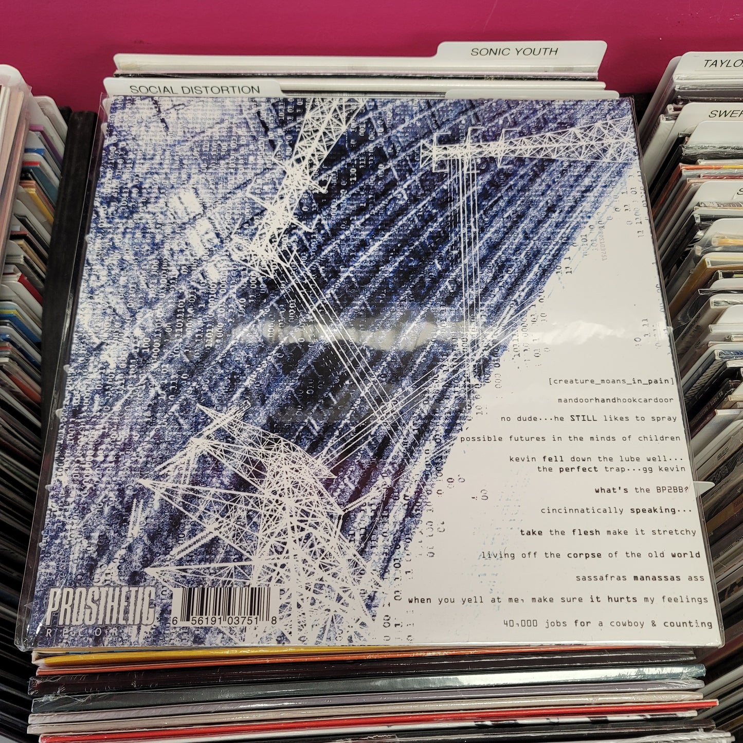 USED: .gif from god - Approximation of a Human LP record (glow in the dark vinyl)