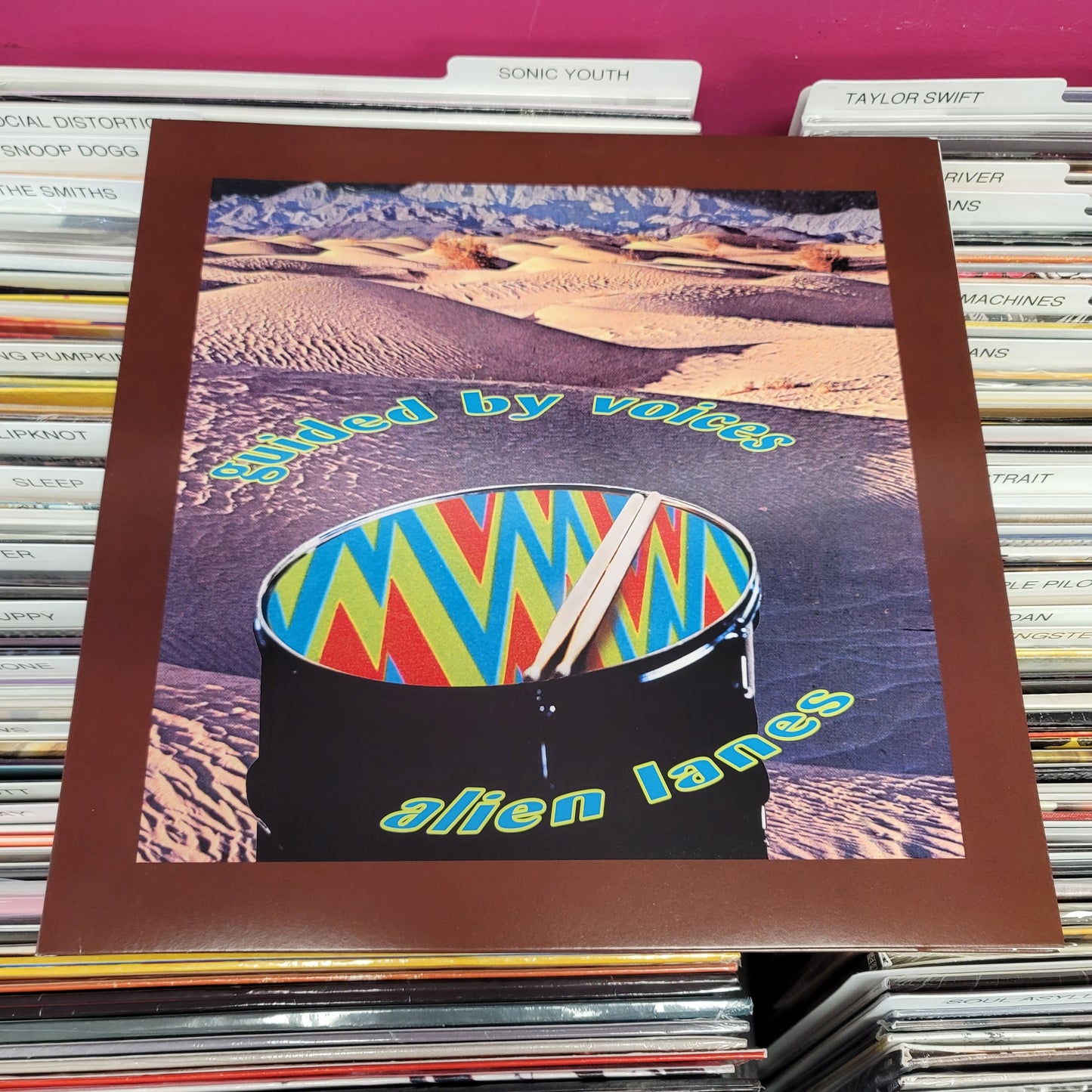 USED: Guided By Voices - Alien Lanes LP record (red vinyl)