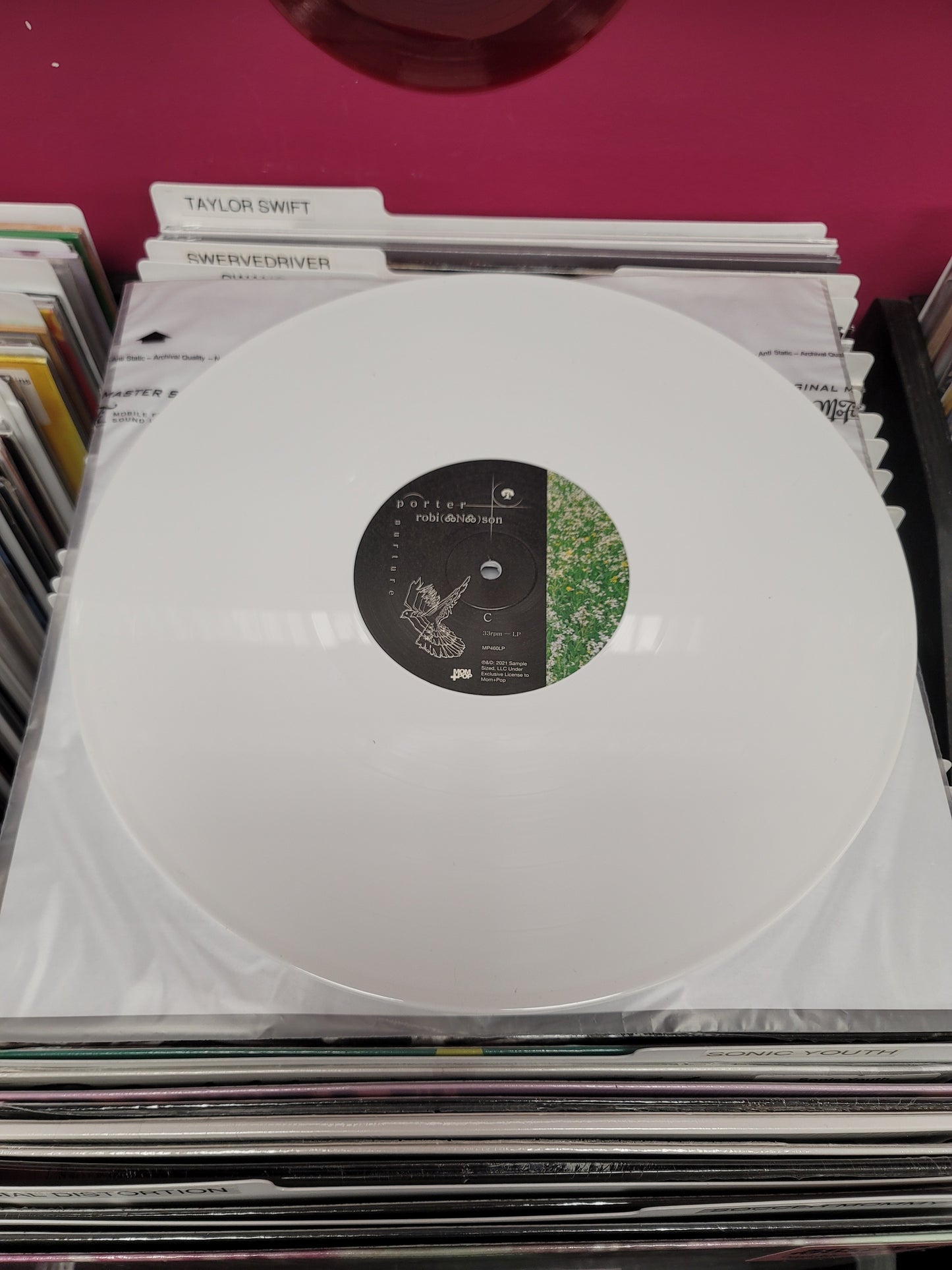 USED: Porter Robinson - Nurture LP record (white vinyl)