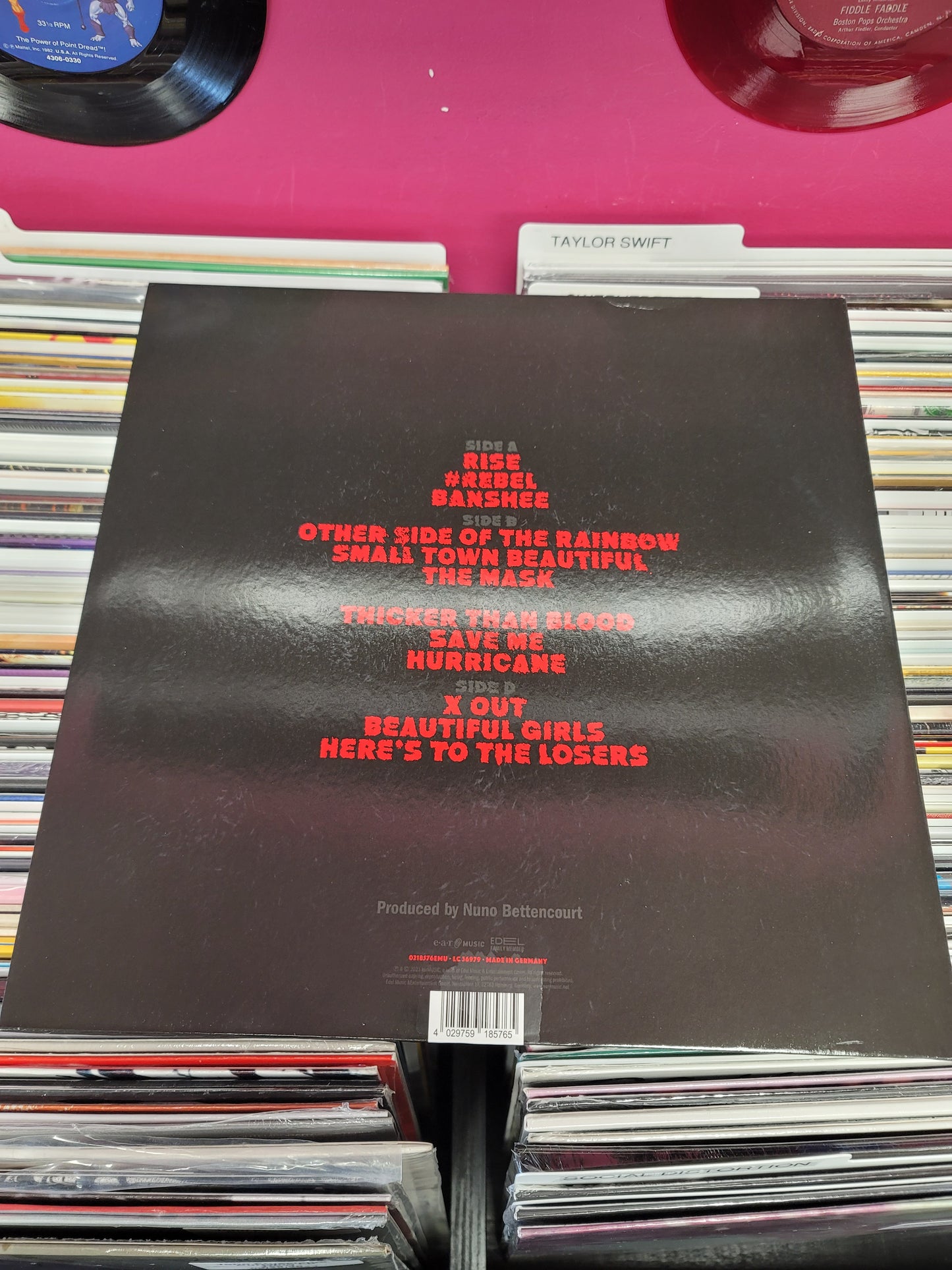 USED: Extreme - Six LP record (red vinyl)