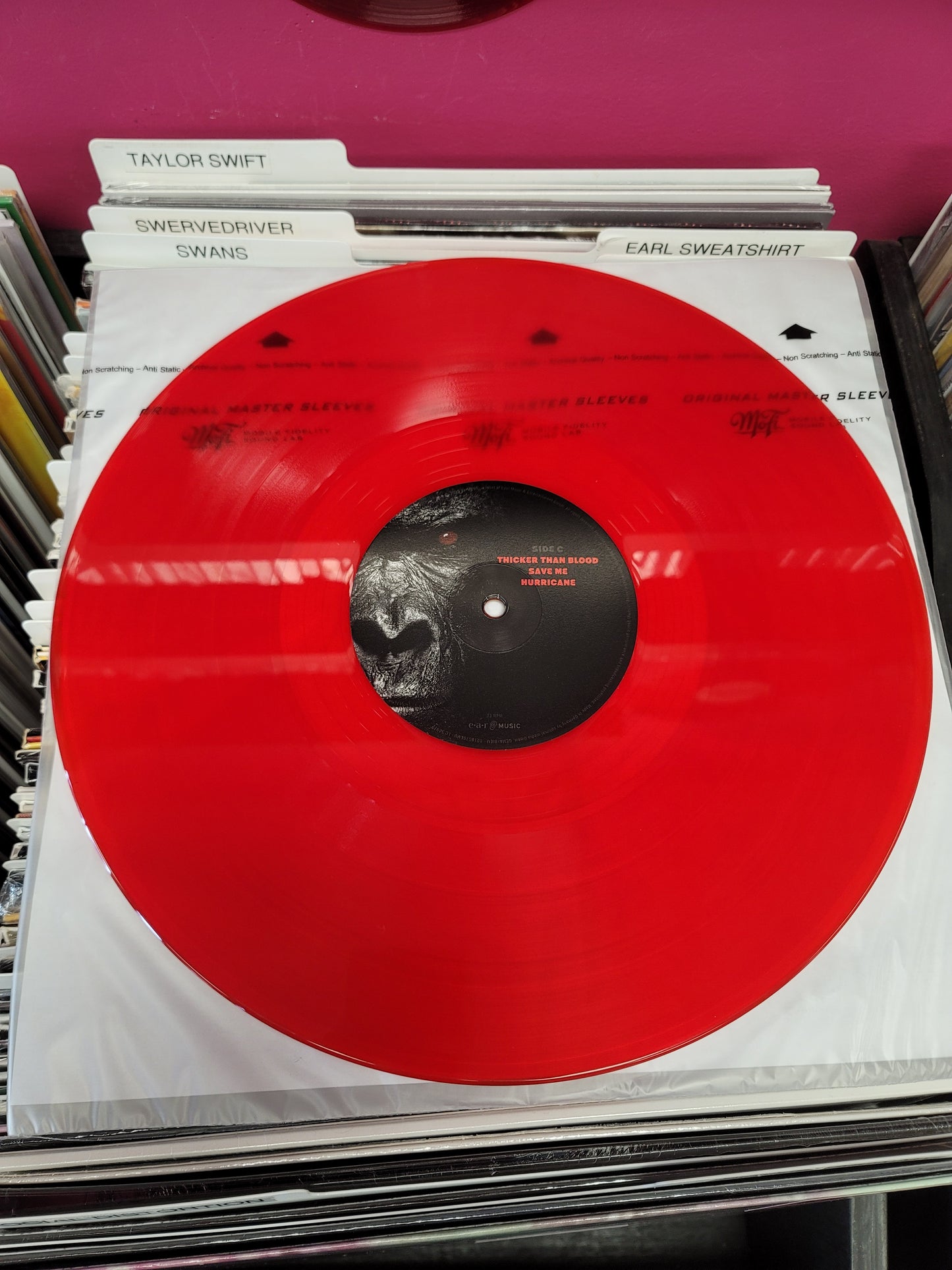 USED: Extreme - Six LP record (red vinyl)