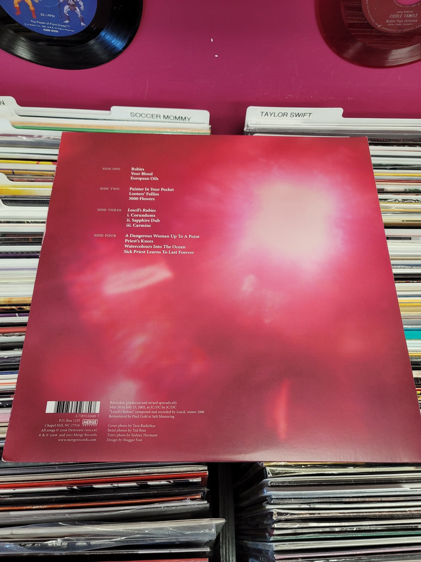 USED: Destroyer - Destroyer's Rubies LP record (white vinyl)