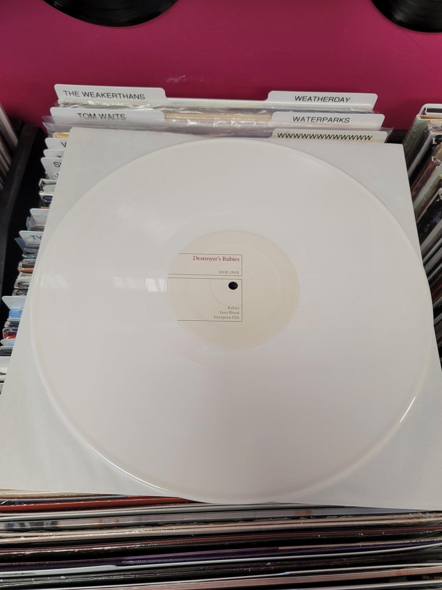 USED: Destroyer - Destroyer's Rubies LP record (white vinyl)