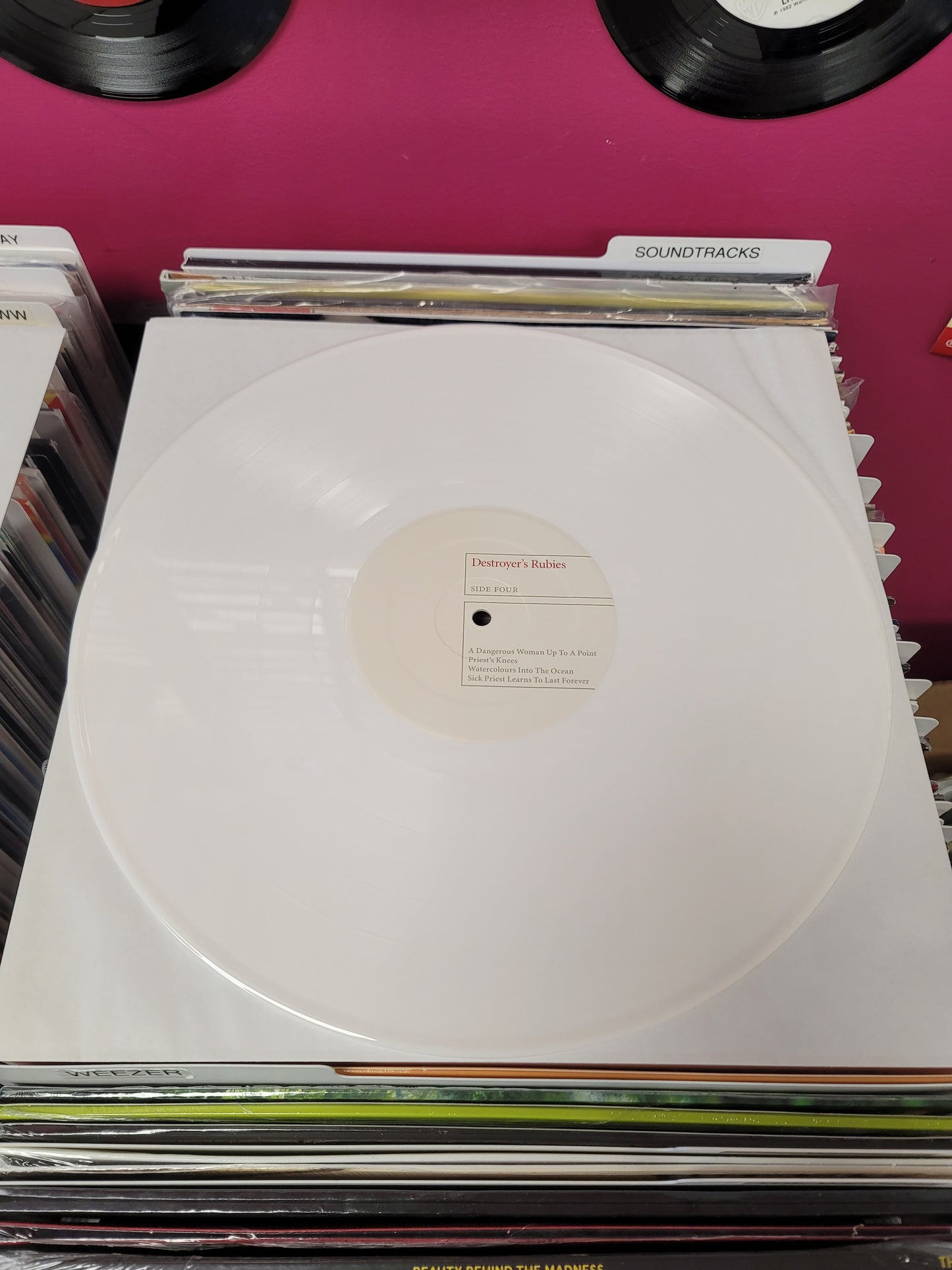 USED: Destroyer - Destroyer's Rubies LP record (white vinyl)