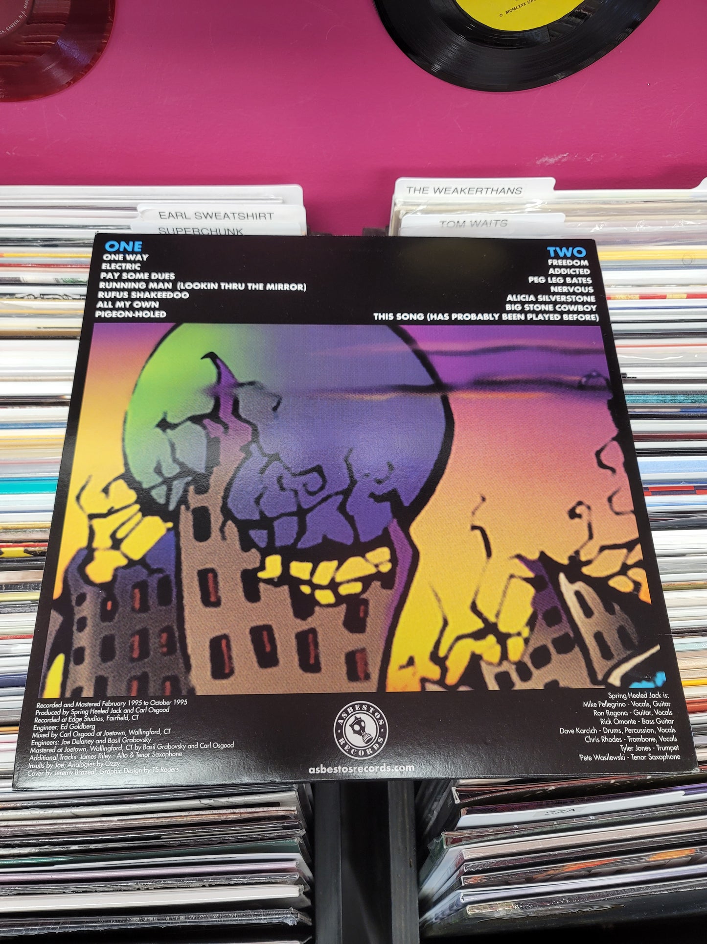 USED: Spring Heeled Jack - Static World View LP vinyl record