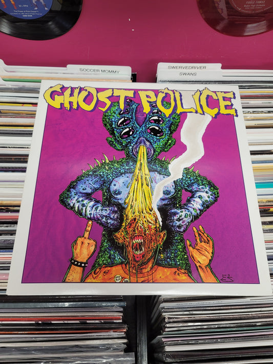 USED: Ghost Police - self-titled LP vinyl record