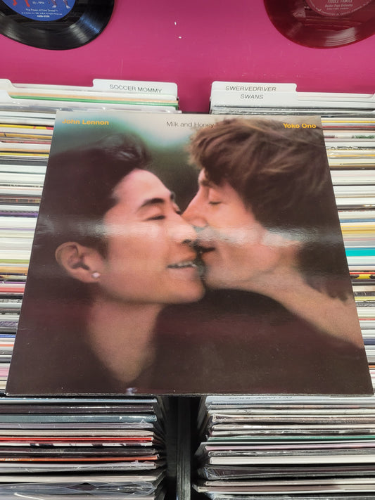USED: John Lennon & Yoko Ono - Milk and Honey LP vinyl record