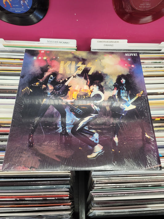USED: KISS - Alive LP vinyl record