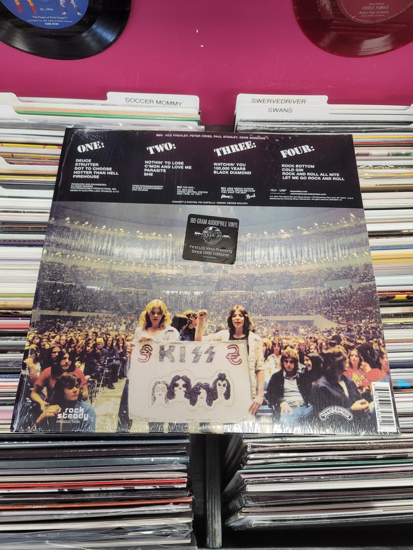 USED: KISS - Alive LP vinyl record