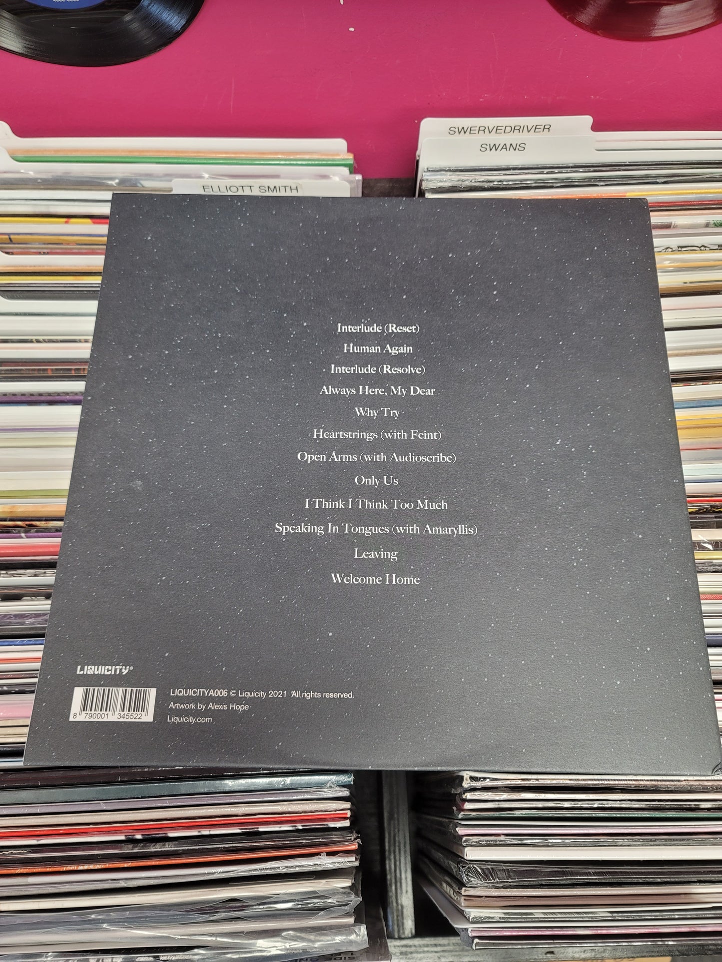 USED: Boxplot - Here & Now LP record (white vinyl)