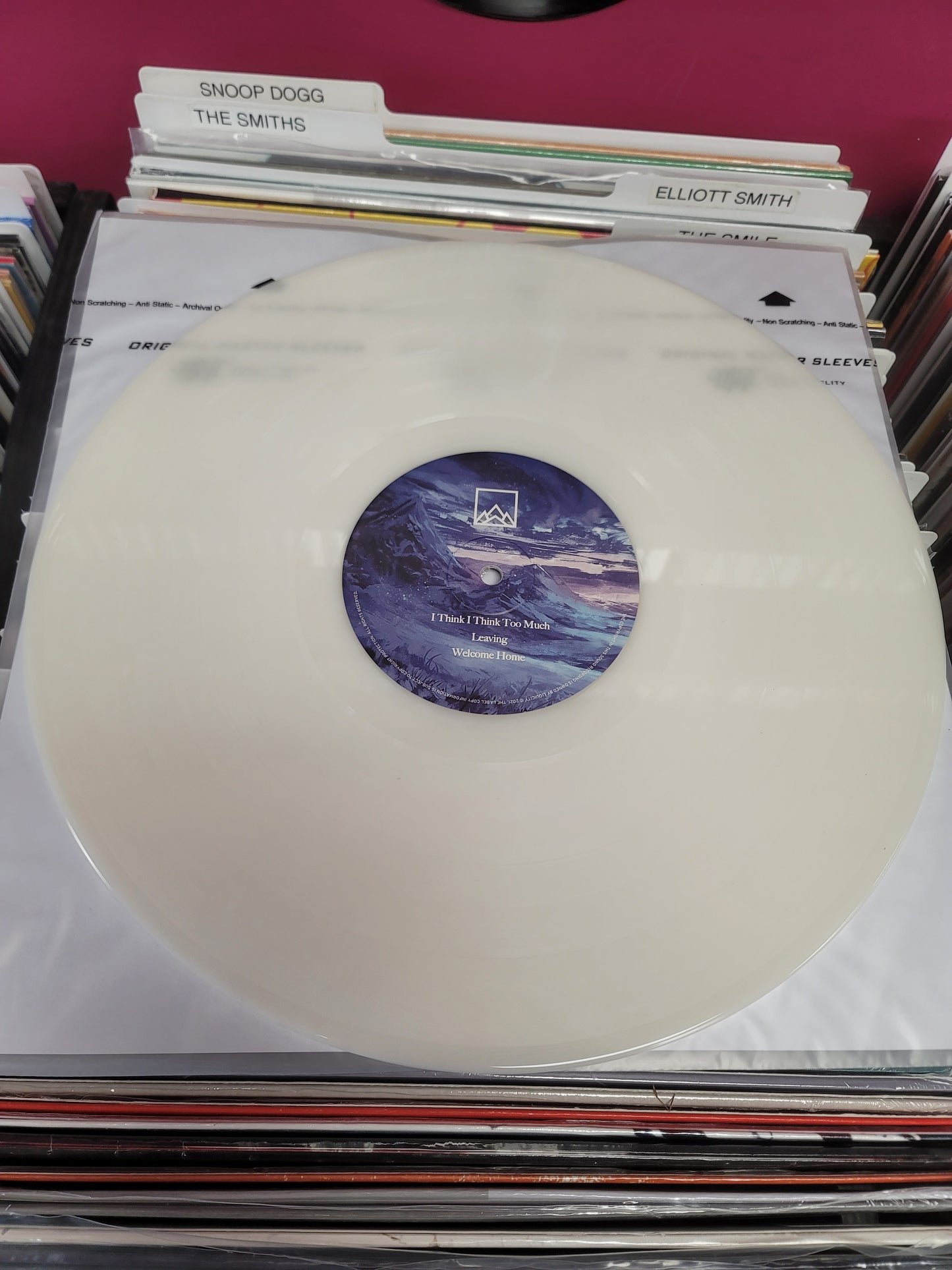 USED: Boxplot - Here & Now LP record (white vinyl)