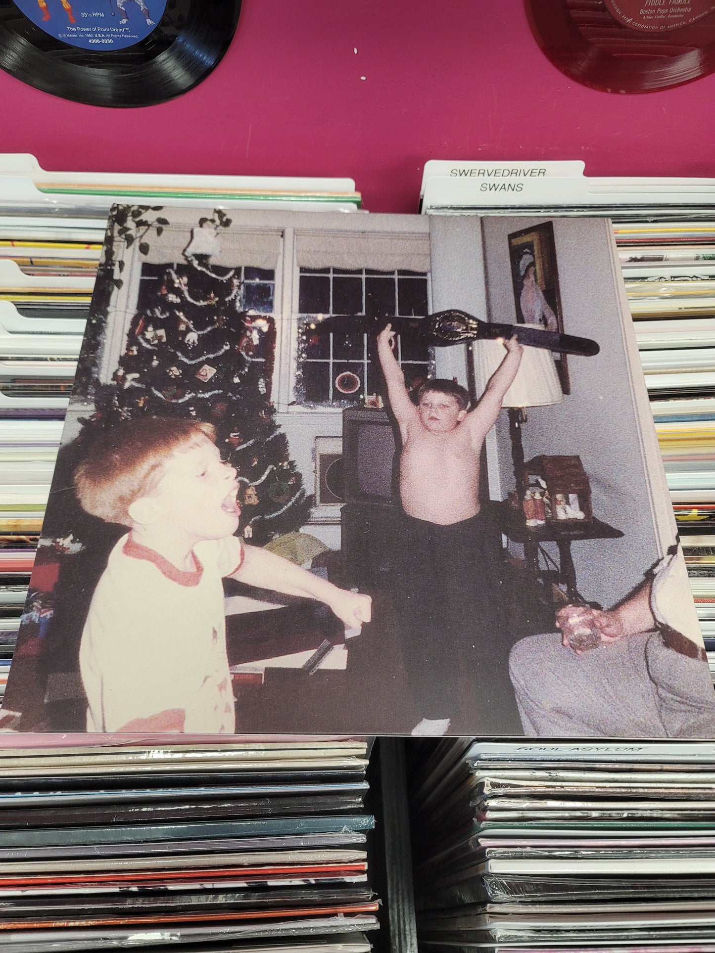 USED: Kevin Devine - Instigator LP record (purple vinyl)