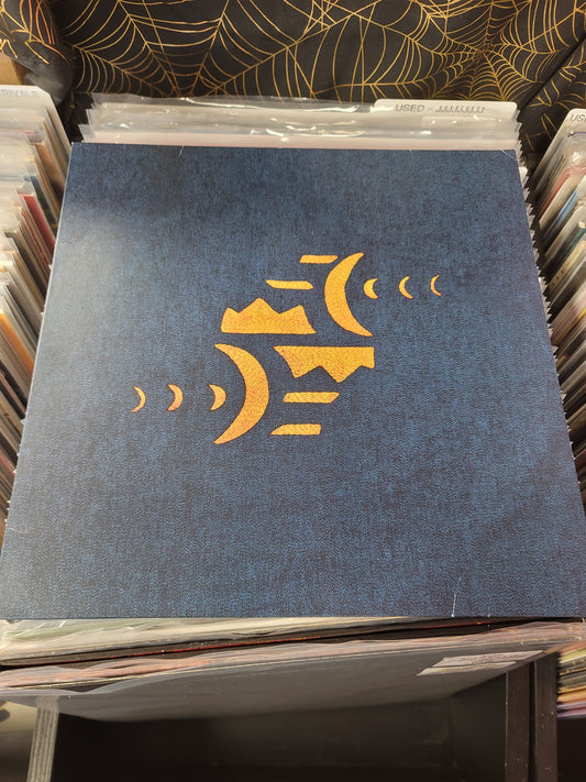 USED: Zac Clark - self-titled LP record (silver vinyl)