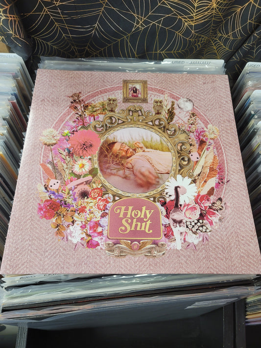 USED: Zac Clark - Holy Shit LP record (pink vinyl)