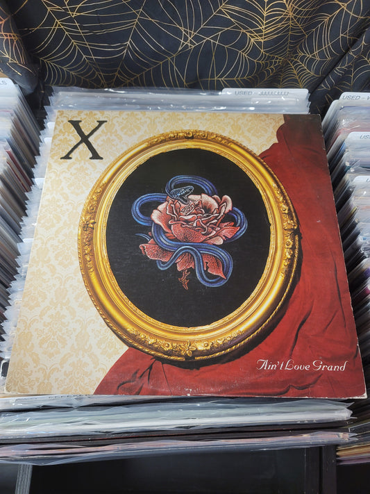 USED: X - Ain't Love Grand LP vinyl record