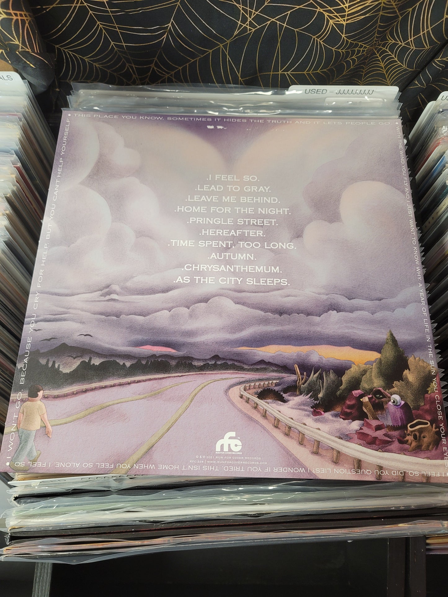 USED: One Step Closer - This Place You Know LP record (gold vinyl)