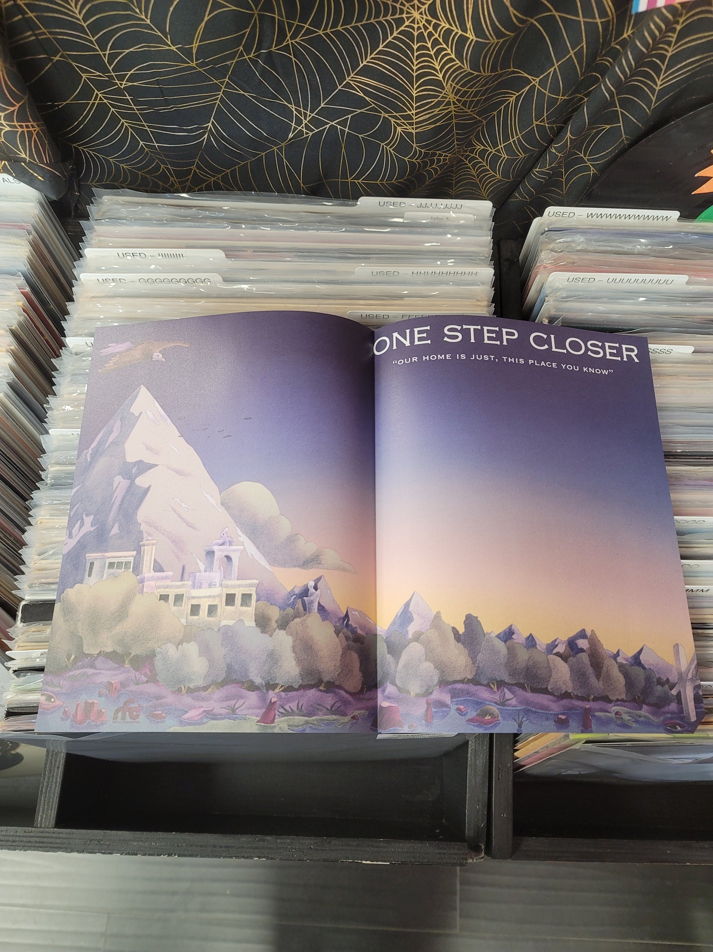 USED: One Step Closer - This Place You Know LP record (gold vinyl)