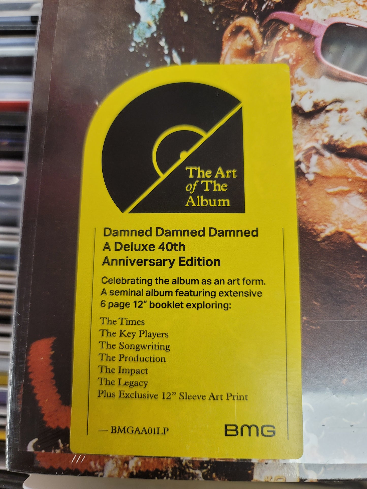 USED: The Damned - Damned Damned Damned LP vinyl record