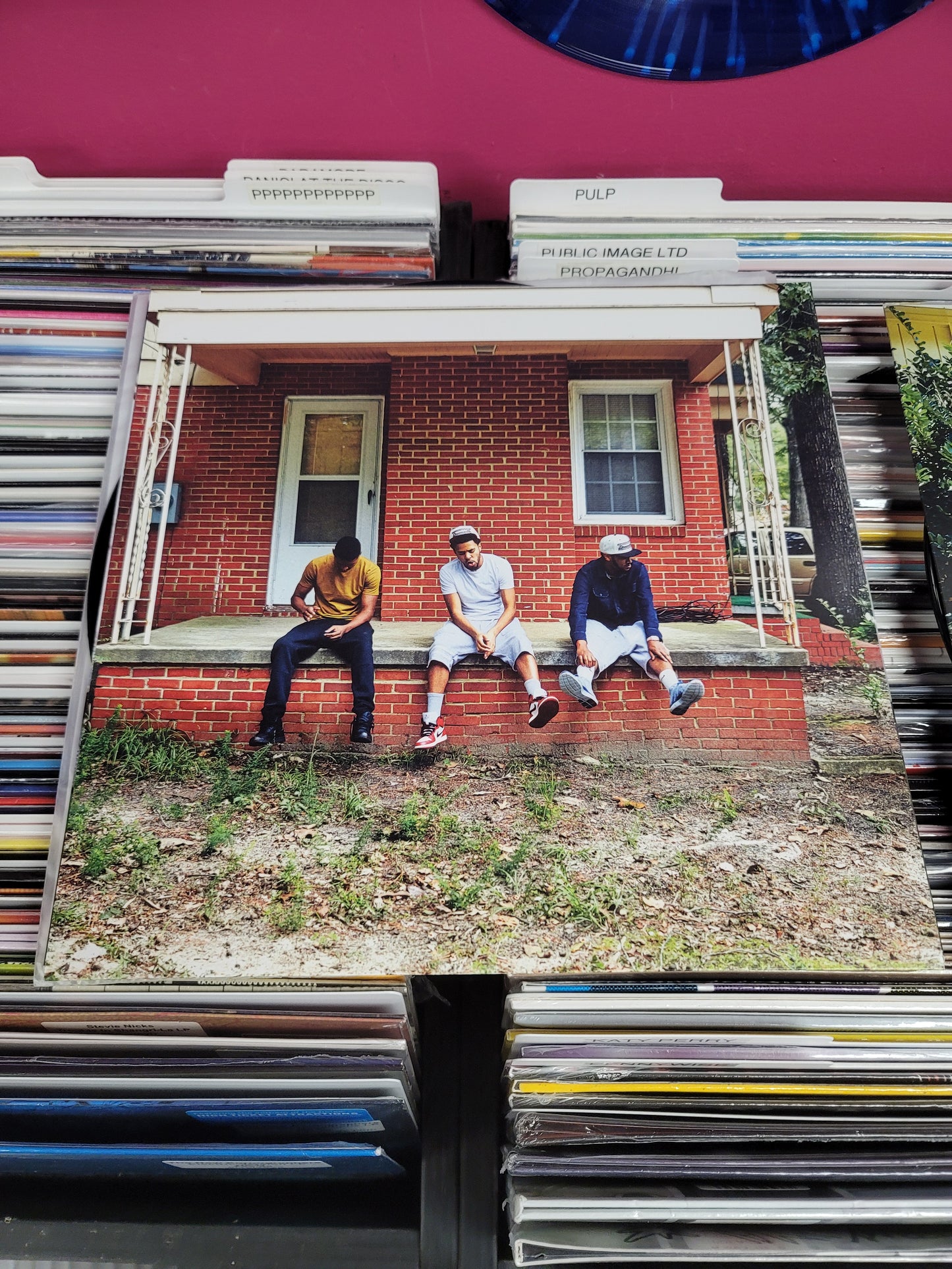 USED: J. Cole - 2014 Forest Hills Drive LP vinyl record