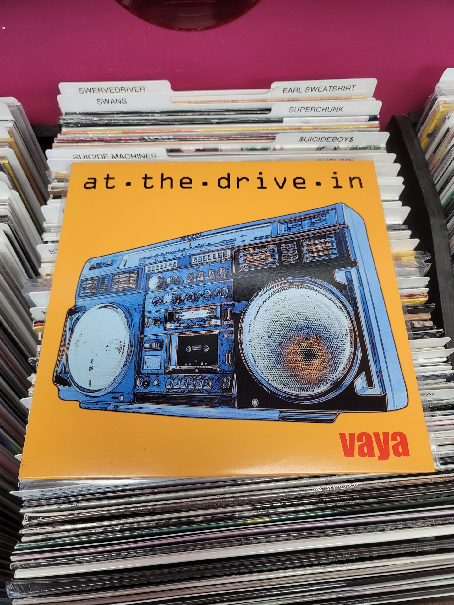 USED: At The Drive-In - Vaya 10" EP (red vinyl)