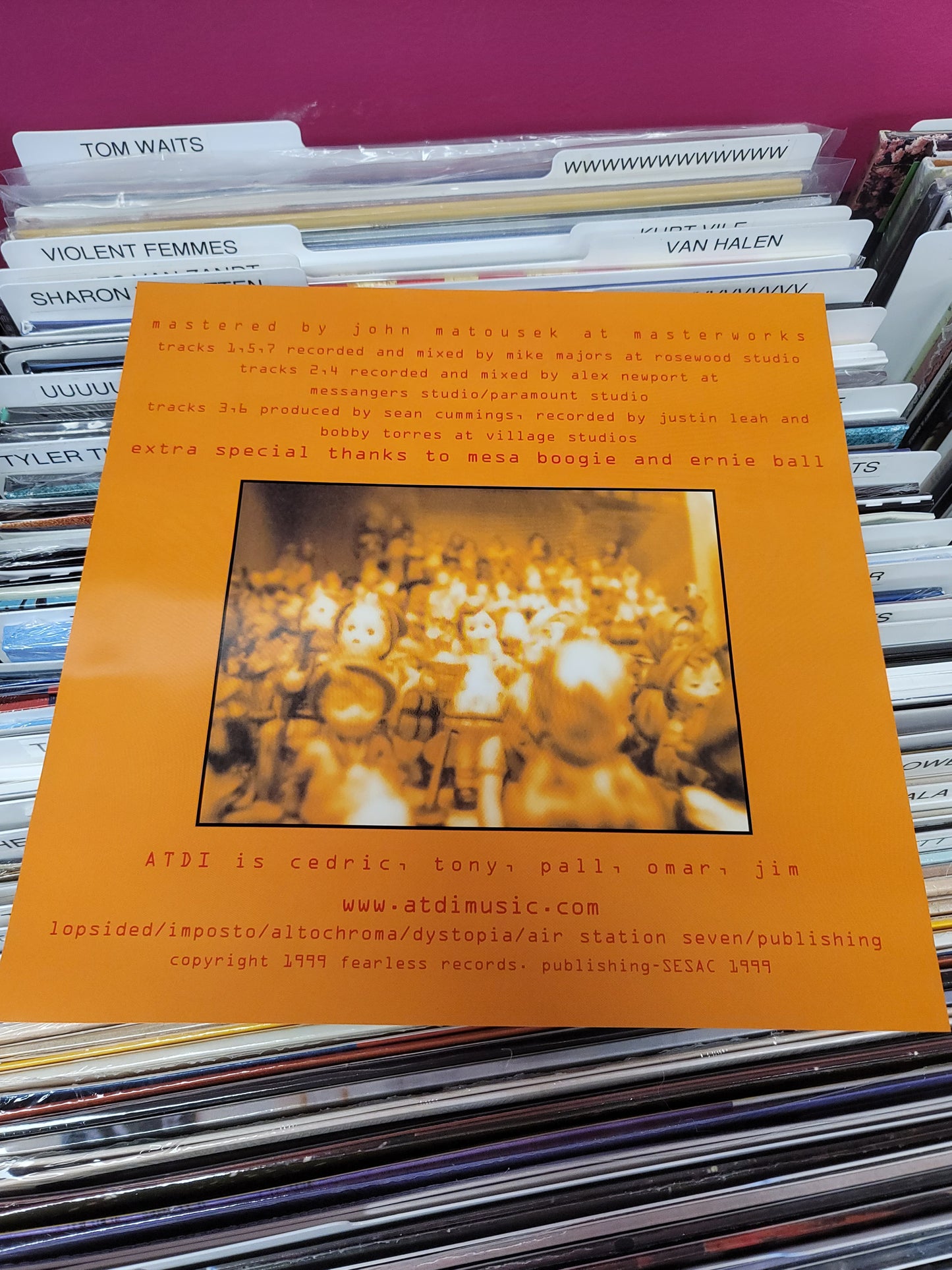 USED: At The Drive-In - Vaya 10" EP (red vinyl)