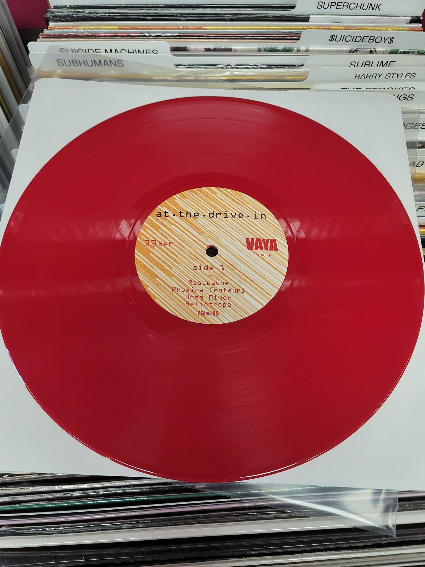 USED: At The Drive-In - Vaya 10" EP (red vinyl)