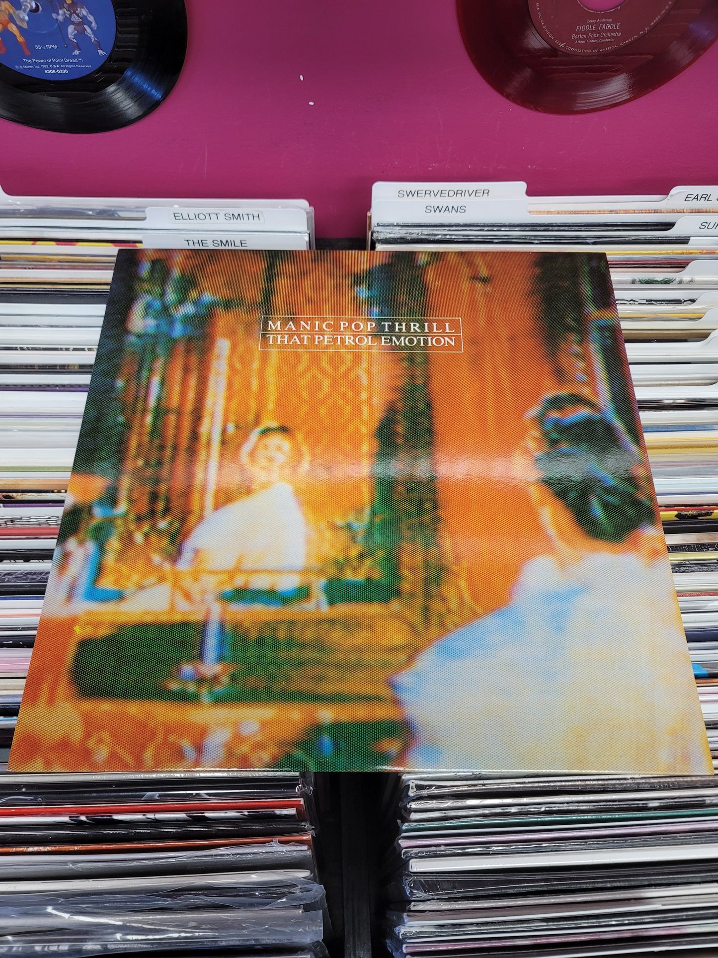 USED: That Petrol Emotion - Manic Pop Thrill LP vinyl record