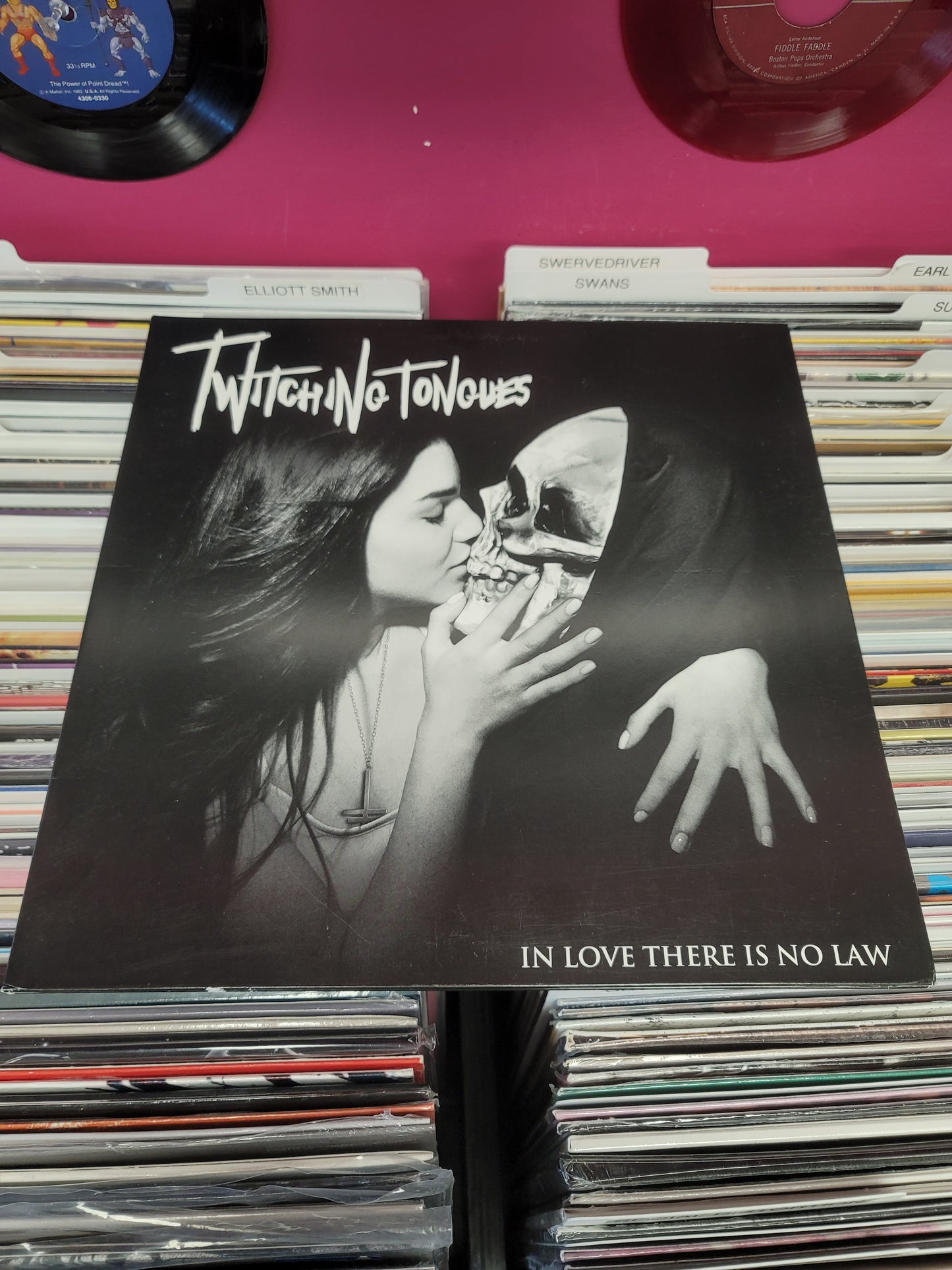 USED: Twitching Tongues - In Love There Is No Law LP vinyl record